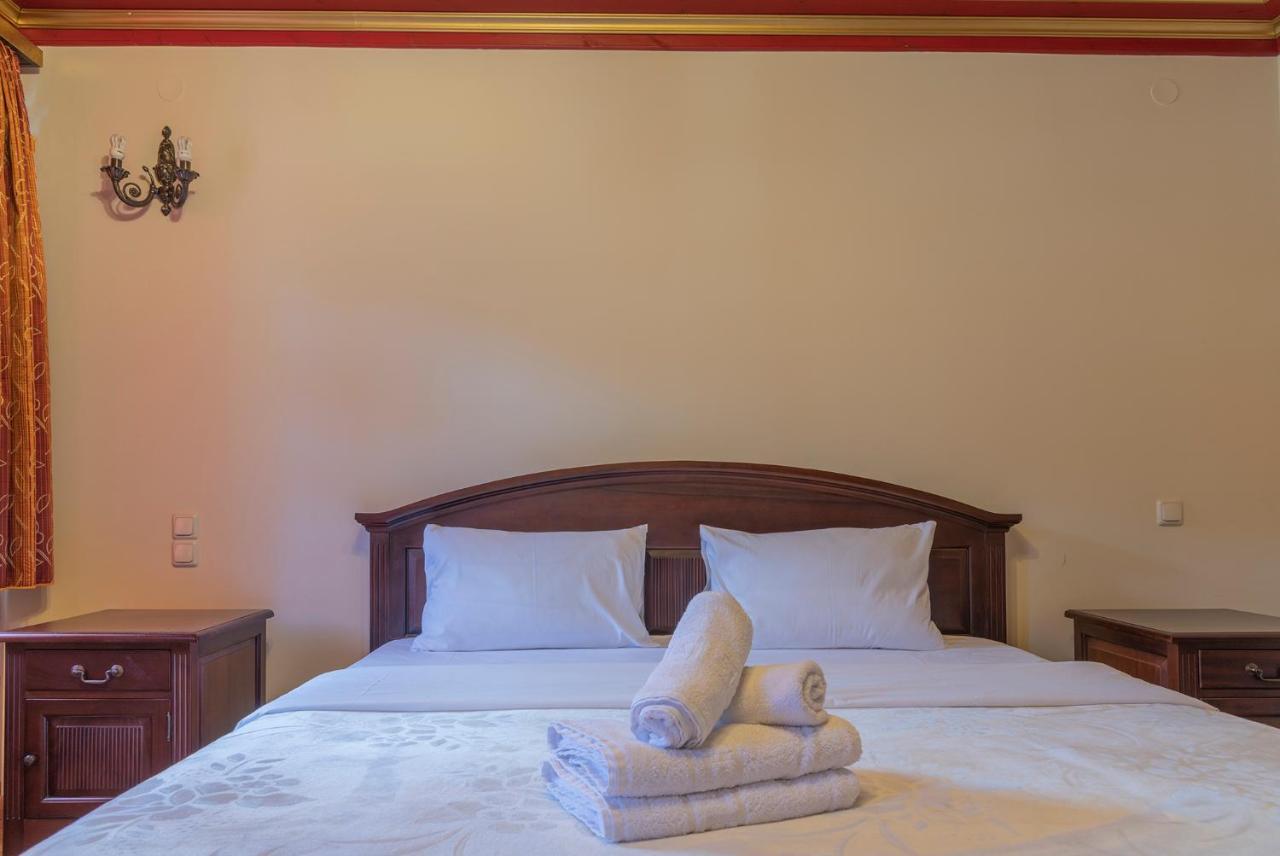 Aggelon Katafygio Hotel Asprangeloi Bagian luar foto