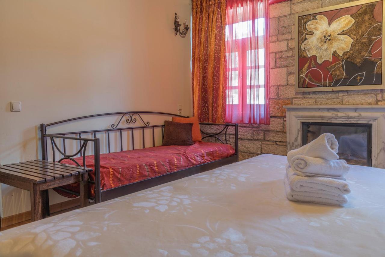 Aggelon Katafygio Hotel Asprangeloi Bagian luar foto