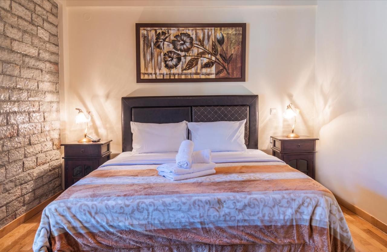 Aggelon Katafygio Hotel Asprangeloi Bagian luar foto