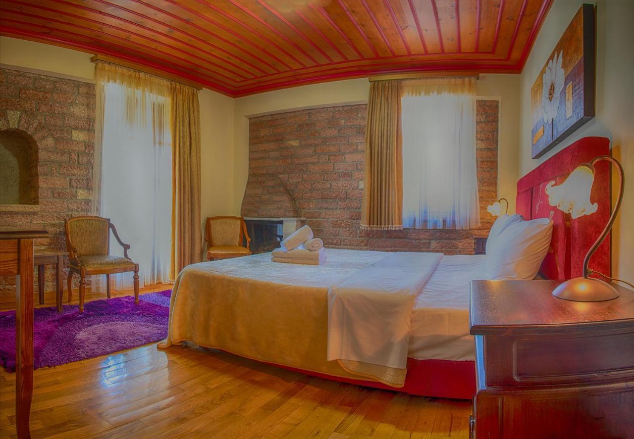 Aggelon Katafygio Hotel Asprangeloi Bagian luar foto