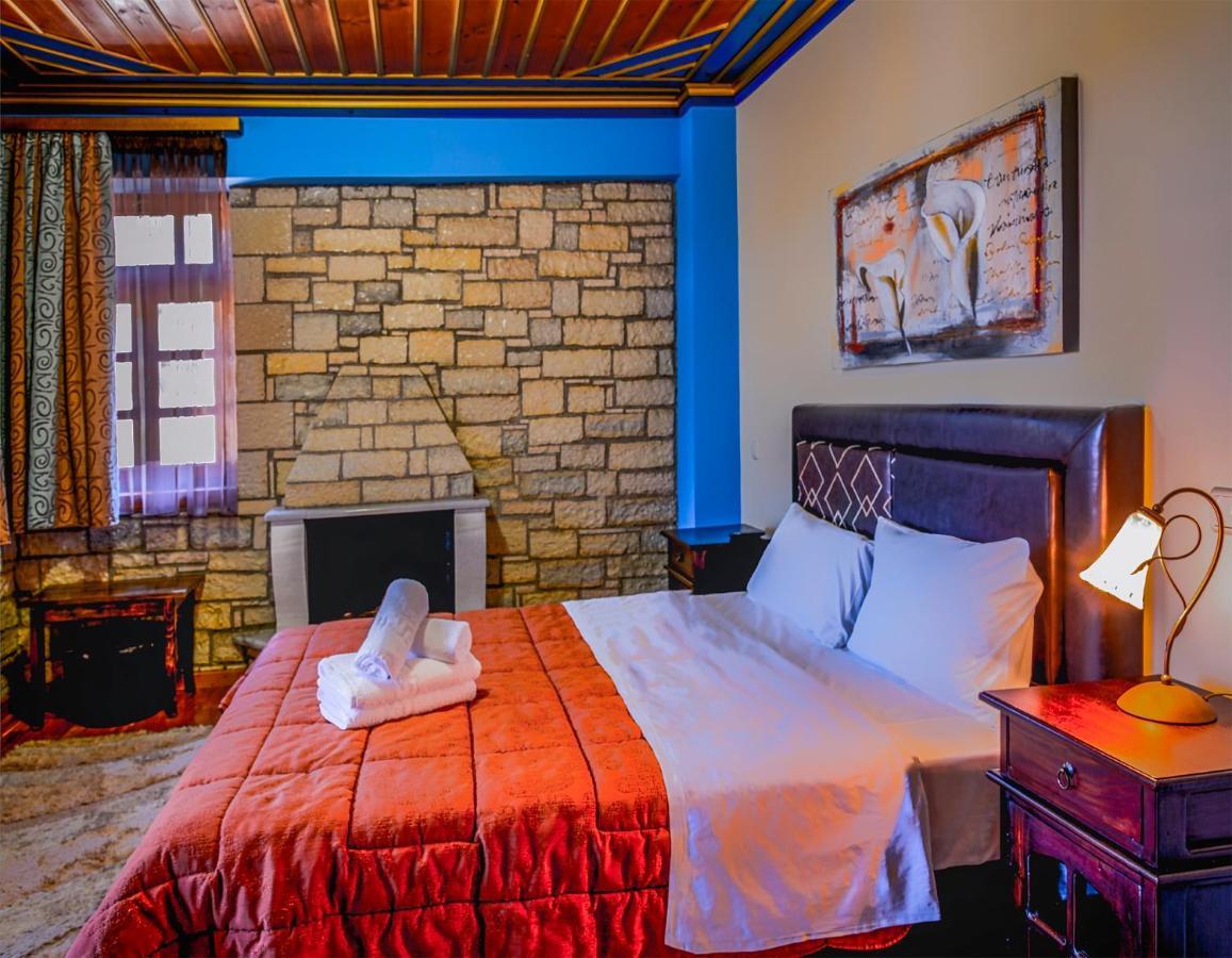 Aggelon Katafygio Hotel Asprangeloi Bagian luar foto