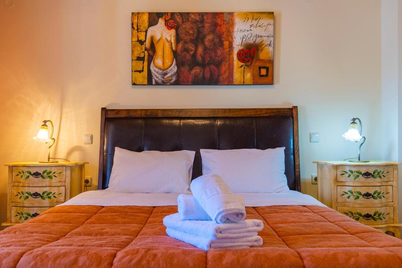 Aggelon Katafygio Hotel Asprangeloi Bagian luar foto