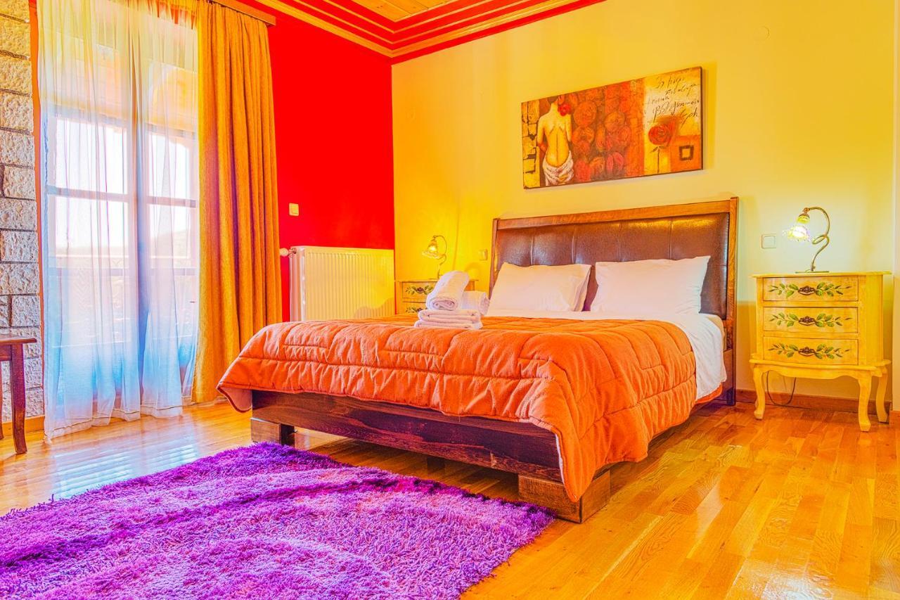 Aggelon Katafygio Hotel Asprangeloi Bagian luar foto