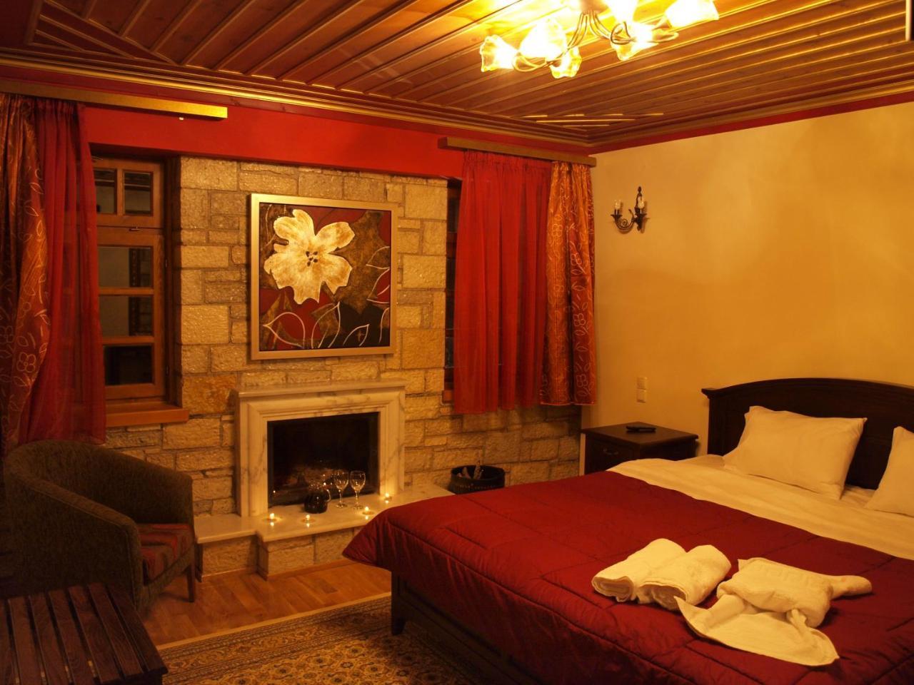 Aggelon Katafygio Hotel Asprangeloi Bagian luar foto