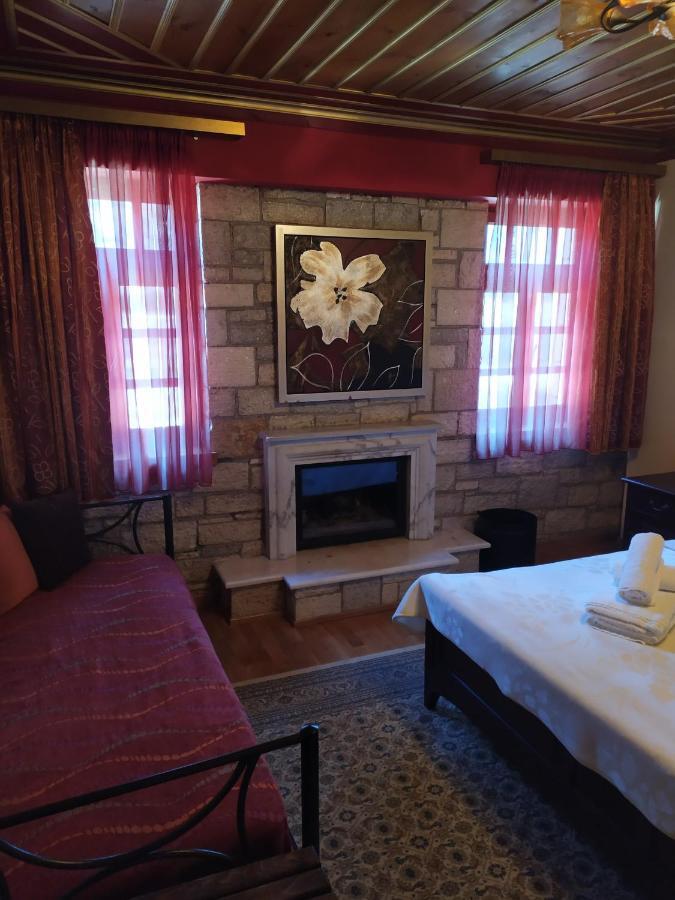 Aggelon Katafygio Hotel Asprangeloi Bagian luar foto