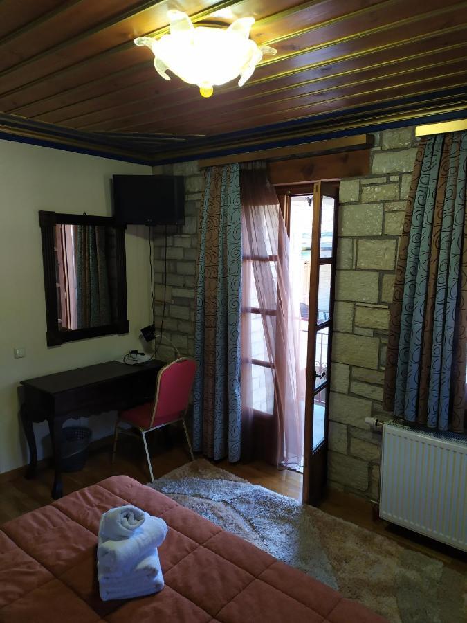 Aggelon Katafygio Hotel Asprangeloi Bagian luar foto