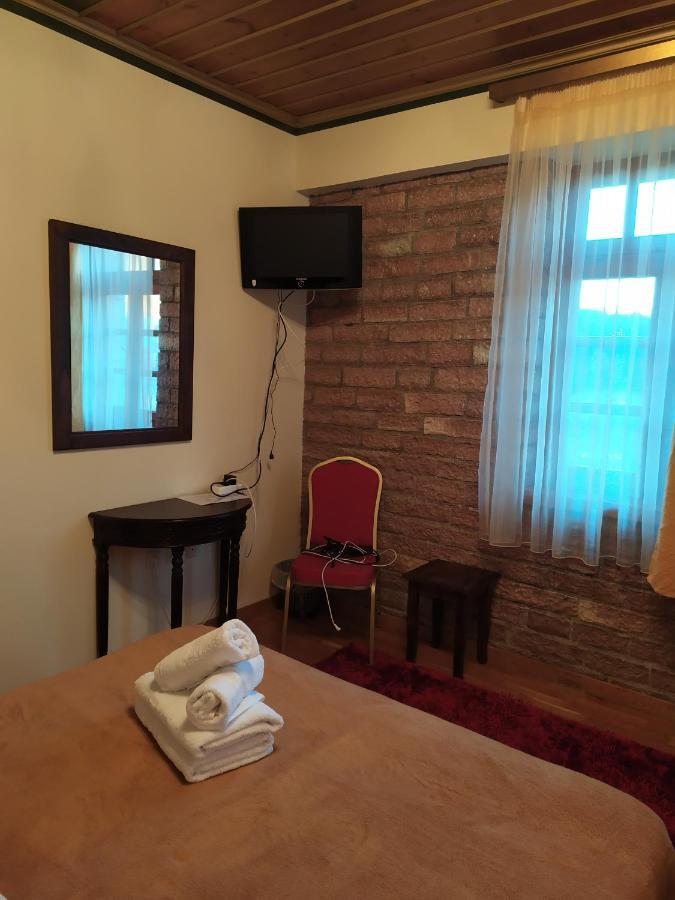 Aggelon Katafygio Hotel Asprangeloi Bagian luar foto